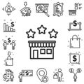 Buyer icons set.